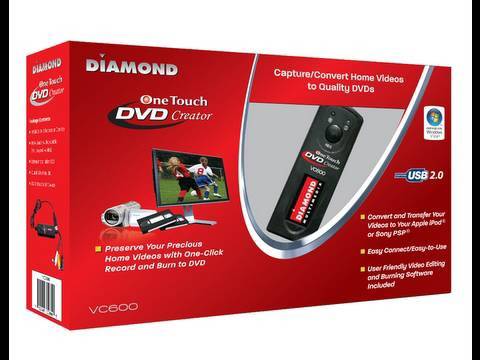 diamond video capture vc500 software